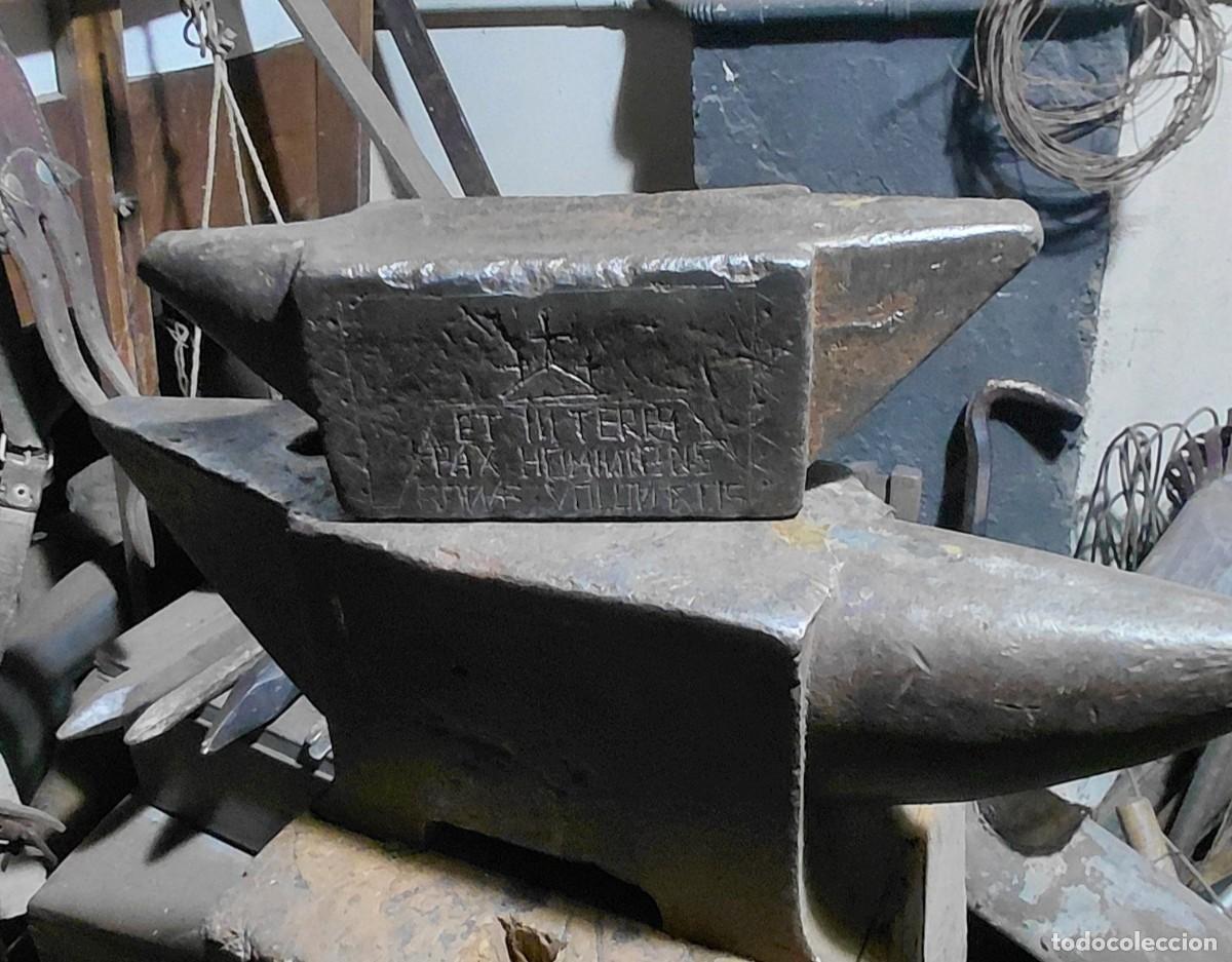 Antig&uuml;edades: Yunque gravado mediano, ver descripcion