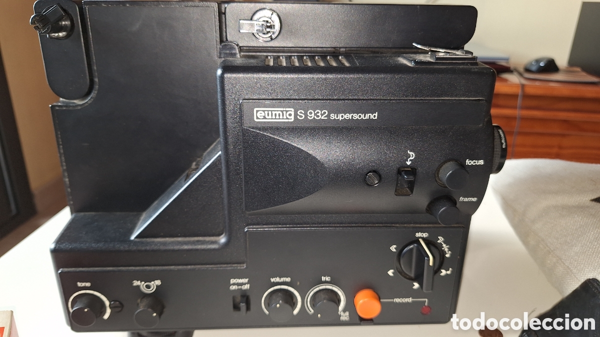 Antig&uuml;edades: Proyector Eumic S932 Super soud m&aacute;s accesorios