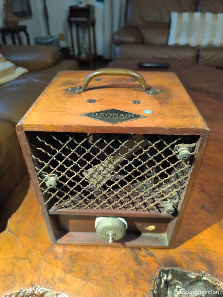 Antig&uuml;edades: MAQUINA DE OZONO, MARCA OZONAI G. CARPENTIER P. HALOT 125 V A&Ntilde;OS 20/30 PARIS