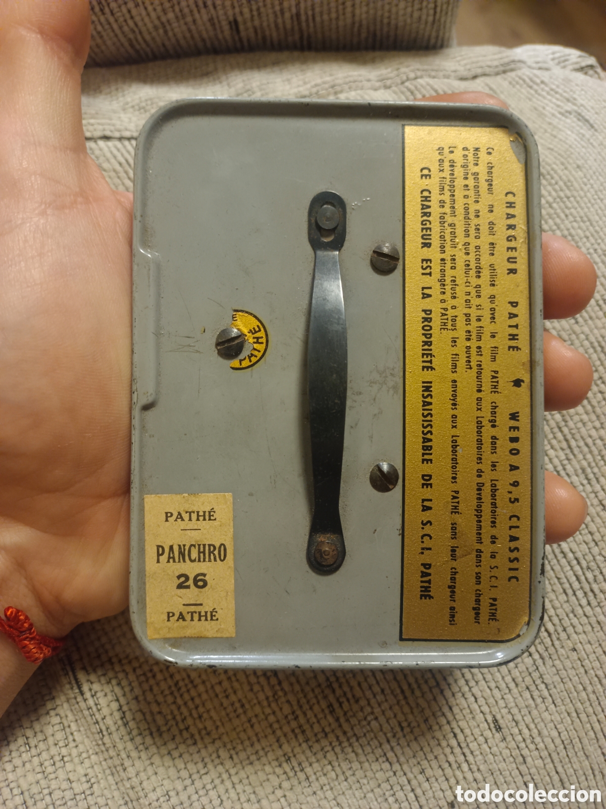 Antig&uuml;edades: Antigua Pelicula Pathe Webo A 9,5 classic Panchro 26