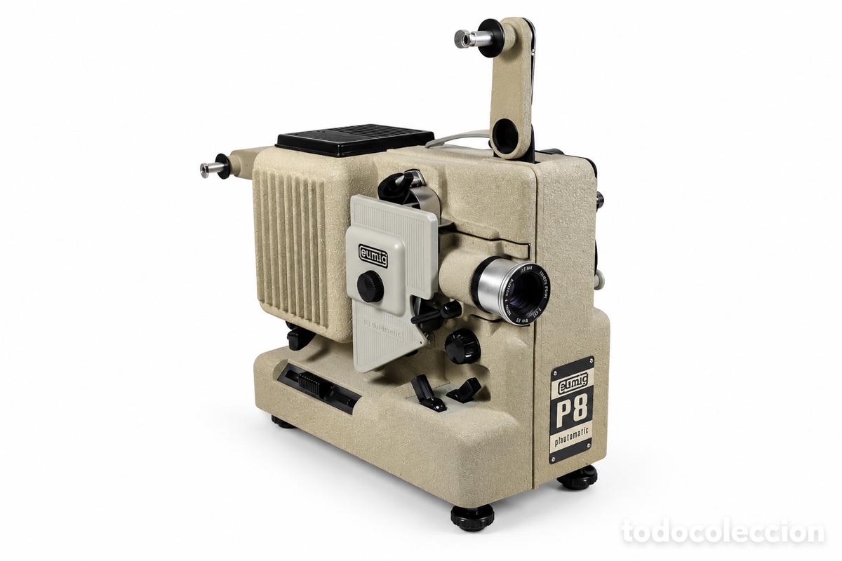 Antig&uuml;edades: Proyector cinematogr&aacute;fico Eumig P8 Phonomatic Austria 1950&rsquo;s