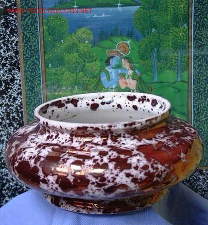 Antig&uuml;edades: Cer&aacute;mica decorada con esmaltes en Cobre - Foto 1