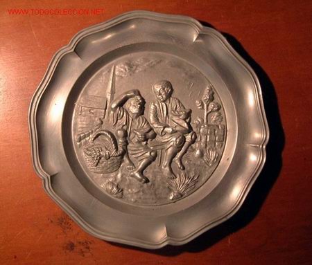 Antig&uuml;edades: Plato de Esta&ntilde;o