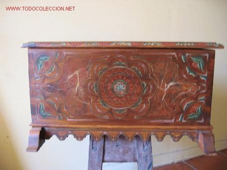 Antig&uuml;edades: arquita decorada - Foto 1