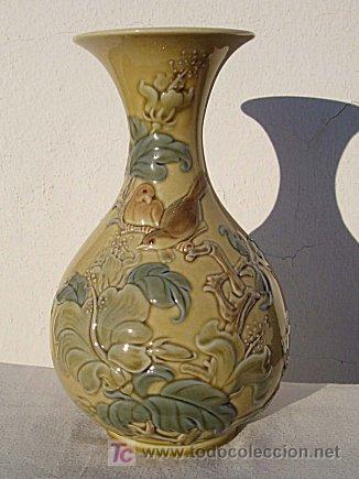 Antig&uuml;edades: LLADRO JARRON DE LOS GORRIONES 1970 - Foto 1