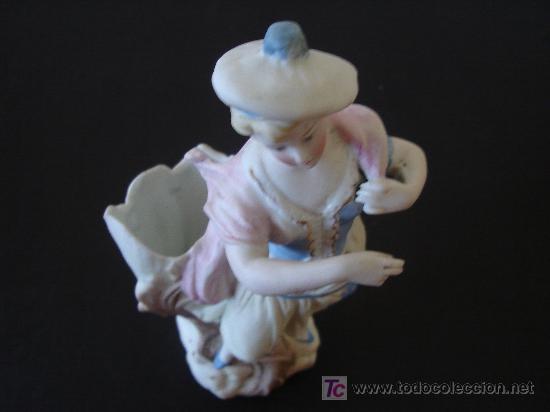 Antig&uuml;edades: PRECIOSA FIGURA DE BISCUIT - Foto 3