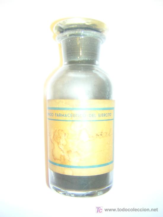 Antig&uuml;edades: Antiguo bote de Laboratorio con carbon activo - Foto 1