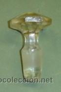 Oggetti Antichi: TAPON ANTIGUO DE CRISTAL PARA BOTELLA medidas 7'5 * 2 cms.