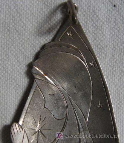 Antig&uuml;edades: MEDALLA DE PLATA, CON HERMOSO DISE&Ntilde;O - Foto 2