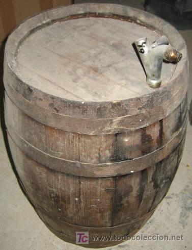 Antig&uuml;edades: Tonel de 40 cms - Foto 1