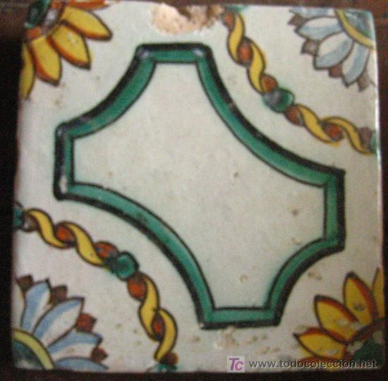 Antig&uuml;edades: Azulejo, siglo XVIII - Foto 1