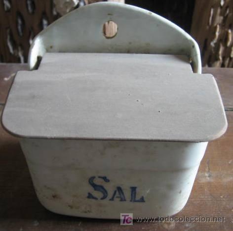 Antig&uuml;edades: Salero de ceramica - Foto 1