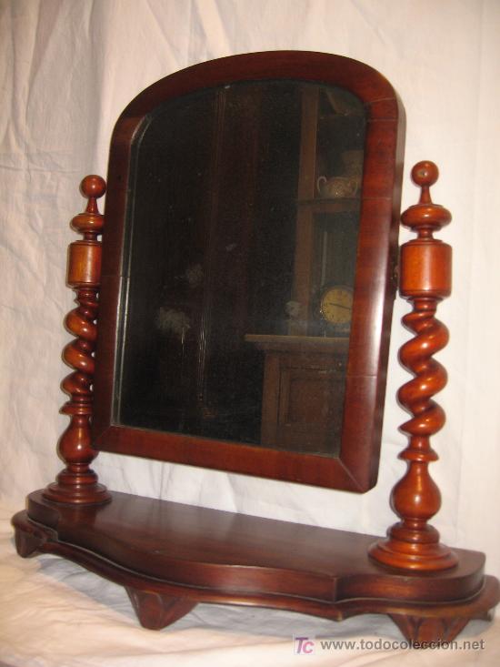 Antig&uuml;edades: SOBRE-TOCADOR DE CAOBA INGLES - Foto 1