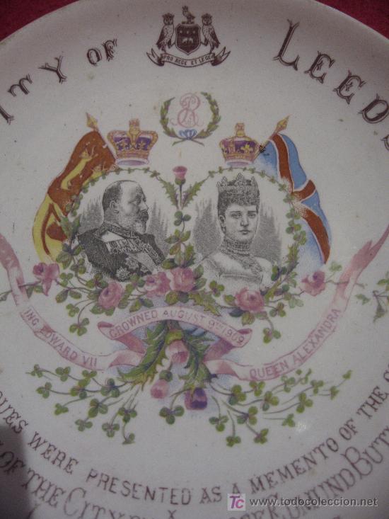 Antig&uuml;edades: PLATO INGLES CONMEMORACION - Foto 2