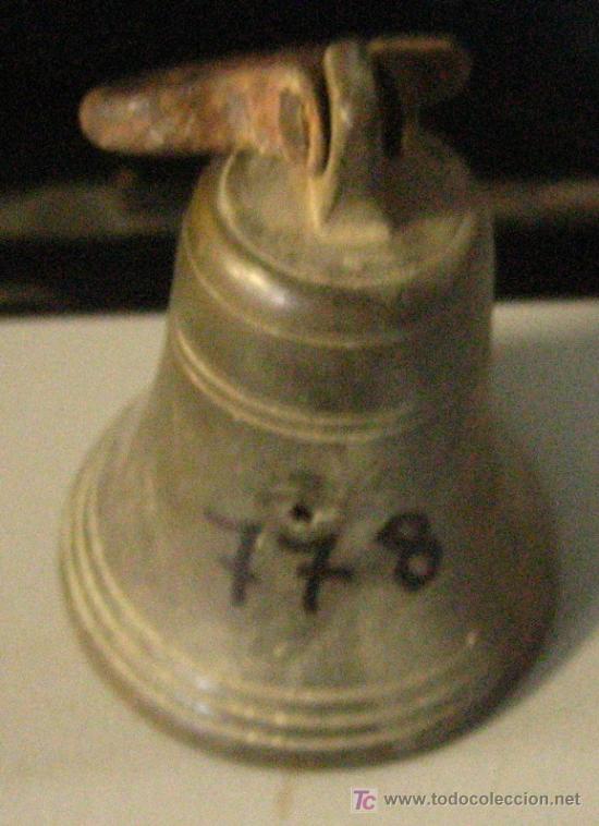 Antig&uuml;edades: Campana 7 cmts. de altura - Foto 1