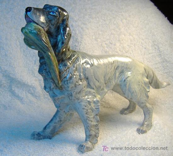 Antig&uuml;edades: PERRO DE PORCELANA DE SUREDA - Foto 1