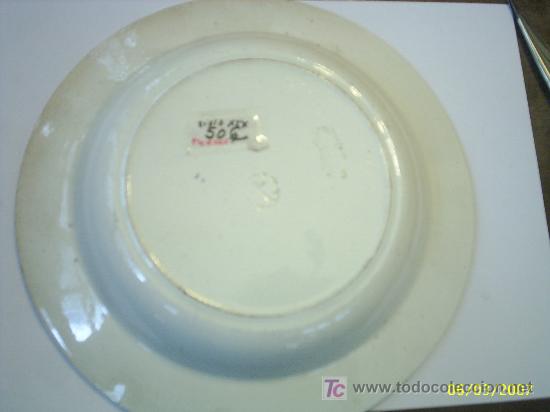Antig&uuml;edades: Plato sopero Pickman sellado - Foto 2