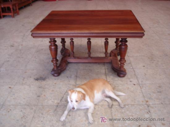 Antig&uuml;edades: MESA DE NOGAL - Foto 1