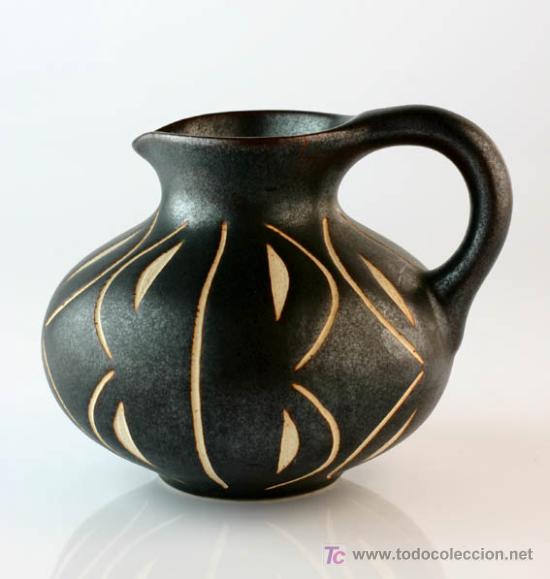 Antig&uuml;edades: VASO CER&Aacute;MICA A&Ntilde;OS 50 - Foto 2
