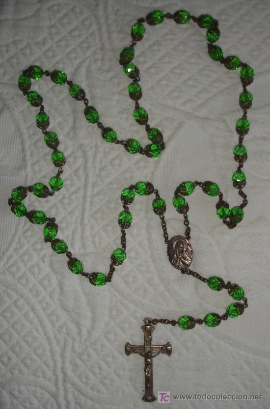 Crónico estafa Sucio rosario antiguo cuentas de filigrana y cristal - Comprar Rosarios Antiguos  en todocoleccion - 6738454