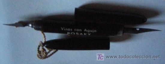 Antiguidades: Pluma 'Vinos con Agua' Rosaky, Vilafranca del Penedes