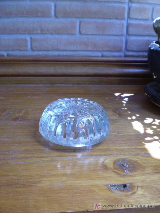 Antig&uuml;edades: TAPA DE BOMBONERA DE CRISTAL. - Foto 1
