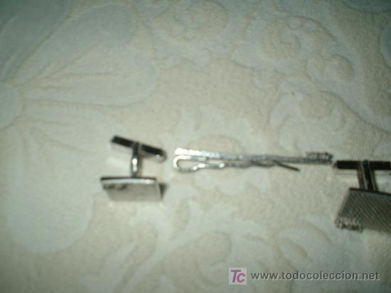 Antig&uuml;edades: pasador de corbata y gemelos - Foto 1