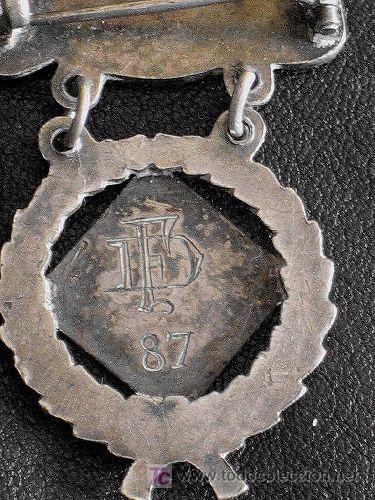 Antig&uuml;edades: ANTIGUO ESCAPULARIO- PRENDEDOR JESUS Y MARIA. - Foto 3