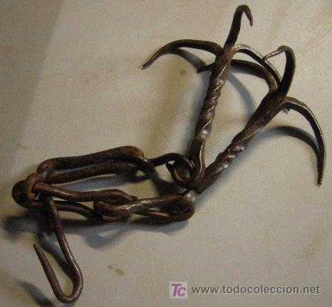 Oggetti Antichi: Hierros de forja, para sacar cubos de pozo