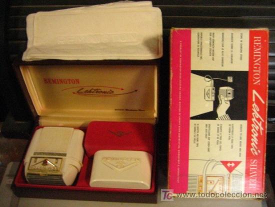 Antig&uuml;edades: Maquina de afeitar Remington Lehtronic