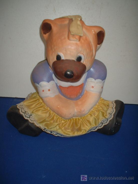 Antig&uuml;edades: mu&ntilde;eca-hucha de barro - Foto 1