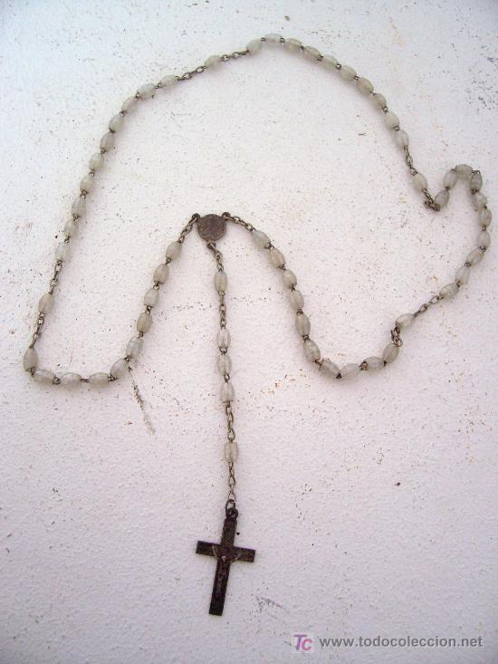 Antig&uuml;edades: rosario de 43cm aprox - Foto 1