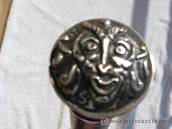 Antig&uuml;edades: ANTIGUO BAST&Oacute;N (Plata y nogal) - Foto 2