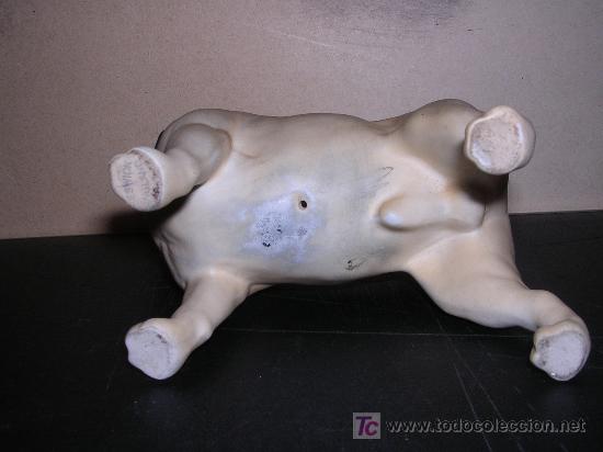 Antig&uuml;edades: PORCELANA DE UN PERRO ( CARLINO ), - Foto 4