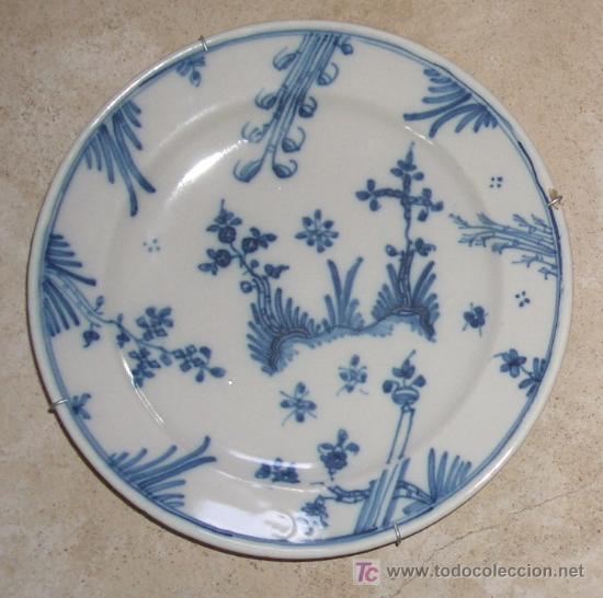 Antig&uuml;edades: PLATO DE ALCORA SERIE CHINESCOS - Foto 1
