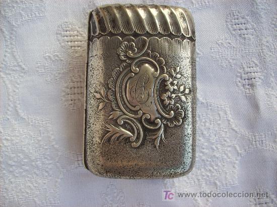 pitillera plata alemana - Buy Other antique silverware objects on todocoleccion