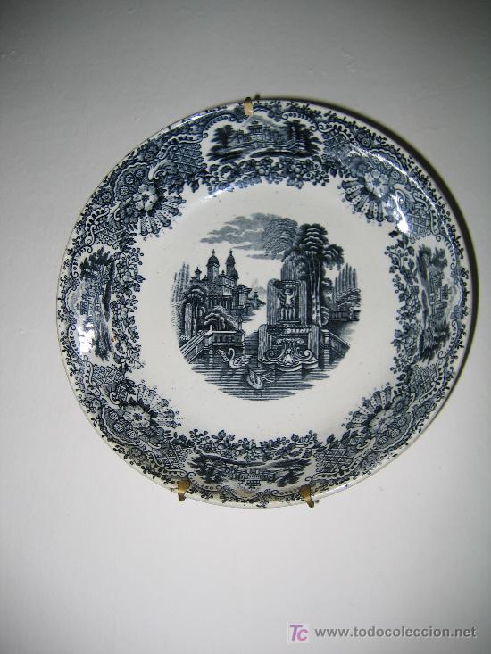 Antig&uuml;edades: PLATO ANTIGUO PICKMAN SEVILLA - Foto 1