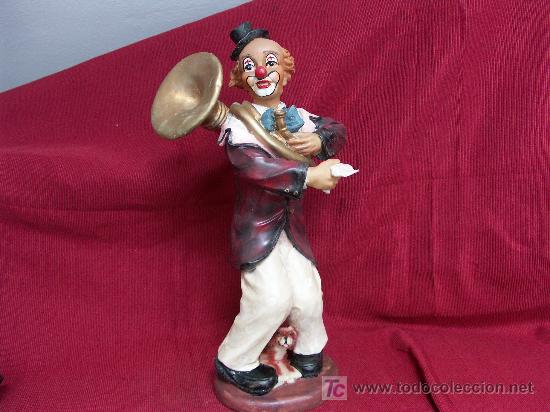 Antig&uuml;edades: payaso con trombon - Foto 1