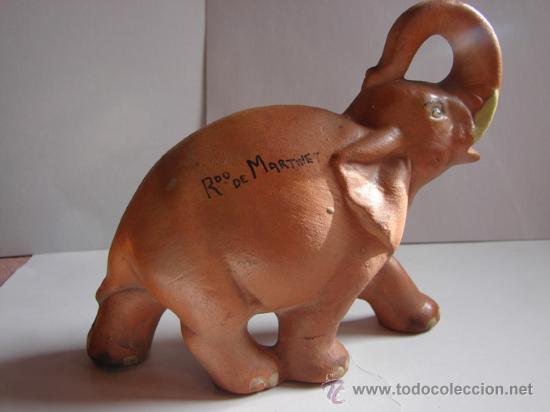 Antig&uuml;edades: ELEFANTE DE TERRACOTA - Foto 2