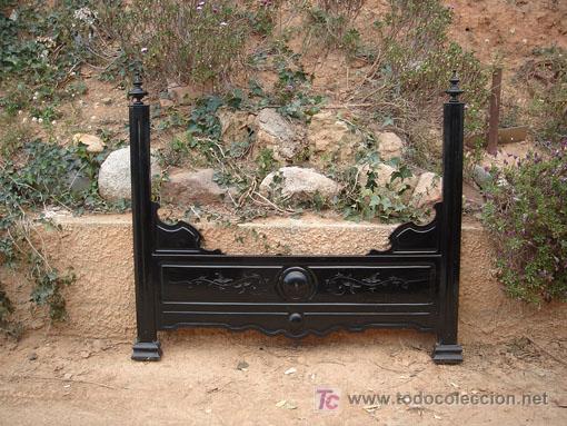 Antig&uuml;edades: Cama de caoba de la ditada - Foto 2