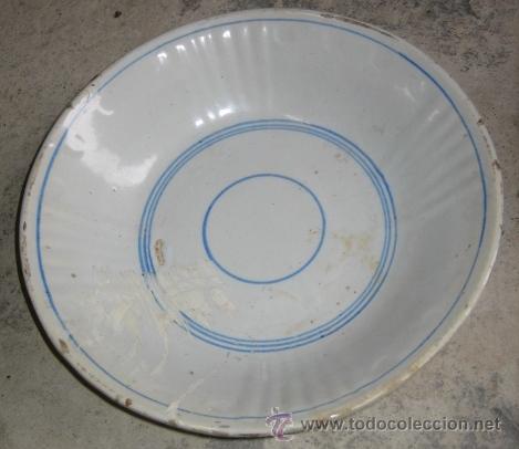 Antig&uuml;edades: Plato de 28 cms de di&aacute;metro aprox. - Foto 1