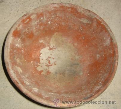 Antig&uuml;edades: Plato de tro&ccedil;, de 16 cms aprox. - Foto 1