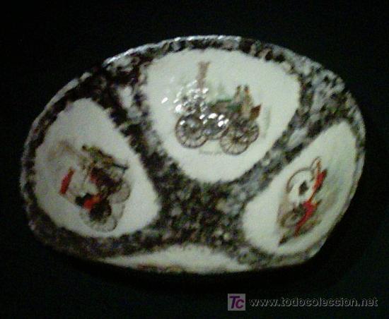 Antig&uuml;edades: CENTRO DE MESA , DE CERAMICA - Foto 2
