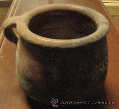 Antig&uuml;edades: Olla de una asa, 13 cms de altura - Foto 1