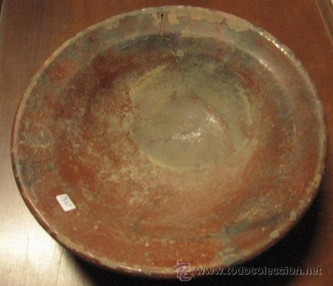 Antig&uuml;edades: Plato de tros, 20 cms de di&aacute;metro - Foto 5