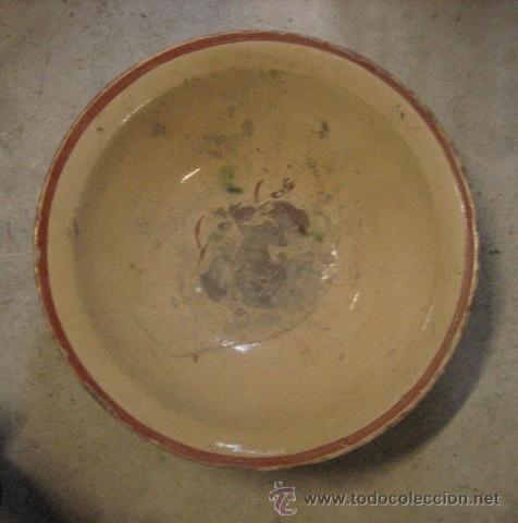Antig&uuml;edades: Plato hondo de 35 cms de di&aacute;metro - Foto 1