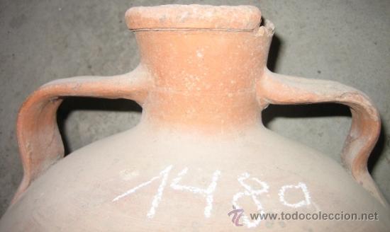 Antig&uuml;edades: C&aacute;ntaro de dos asas de 39 cms de altura - Foto 3