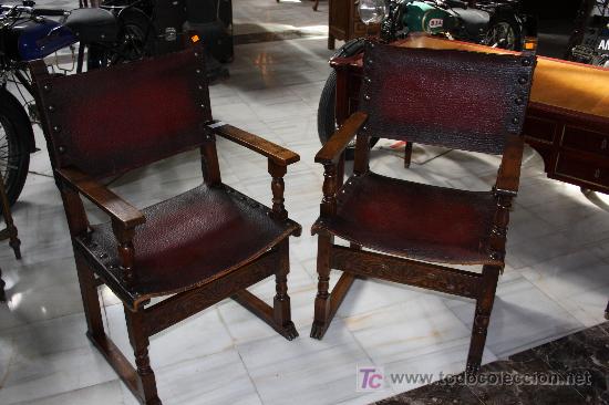 Antig&uuml;edades: PAREJA SILLONES,1900 R.4002 - Foto 1