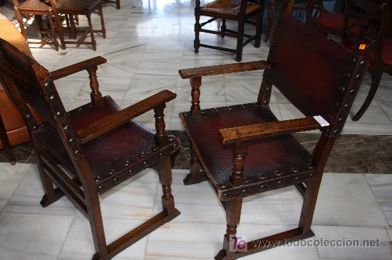 Antig&uuml;edades: PAREJA SILLONES,1900 R.4002 - Foto 3