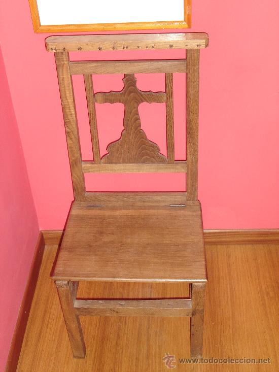 Antig&uuml;edades: Antigua silla reclinatorio - Foto 1